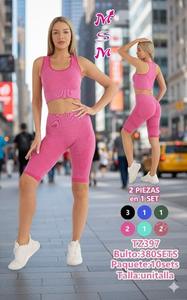 Tz397 Reggiseno Sportivo Senza Cuciture da Donna, Scollo Rotondo, Spandex Poliestere, Lunghezza al Ginocchio, Tinta Unita, Abbigliamento Fitness Yoga, Body - Product Image 3