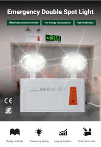 Tuoming Vietnam Indoor Hotel <b>Rechargeable</b> Emergency <b>Light</b> Wall Mounted Led Double Heads Led <b>Rechargeable</b> <b>Light</b> - Product Image 6
