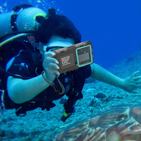 Fábrica al por mayor bajo el agua 15M IP68 Universal buceo impermeable funda de teléfono con cordón ForSamsung/iPhone/Huawei/Xiaomi/Google