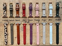 Beste Verkäufer Magnetische Schleife Leder Uhr Band für Apple Uhr 38mm/40mm/42mm/44mm MCR-0058