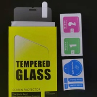 Protection d'écran en verre trempé 2.5D 9H anti-rayures HD transparente et étanche pour téléphone portable 13/12 Pro Max