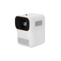 Projecteur intelligent léger Q1, 150 lumens, ports de connexion polyvalents, technologie de champ sonore virtuel pour cinéma maison et projection en voyage