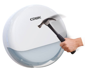Accessoires de toilette CDWK, porte-<span class=keywords><strong>rouleau</strong></span> de papier toilette, distributeur de papier toilette, porte-<span class=keywords><strong>rouleau</strong></span> de papier jumbo - Product Image 4