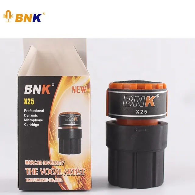 BNK High Quality Electret Wireless Mic Capsules Dynamic Microphone Cartridge X25-Coil