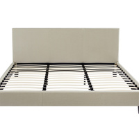 Cadre de lit extensible luxueux moderne et peu encombrant avec structure robuste pour meubles d'hôtel et de maison