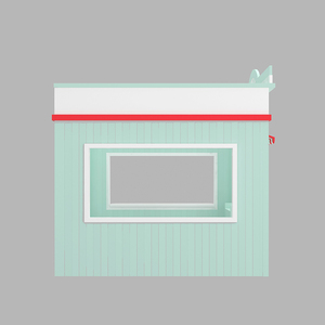 Amusement Park Durable Indoor Wooden Playground Children <strong>Mini</strong> Town for <strong>Play</strong> - Product Image 5