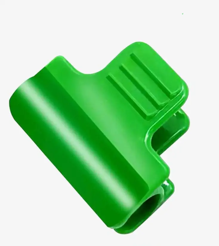 Clips en plastique pour serre, Film plastique vert de haute qualité, pinces de jardin, fournitures de jardinage, hangar, Film, Clip de tige de filet