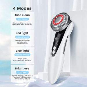 Appareil facial à micro-courant portable, multifonction, masseur électrique pour le raffermissement de la peau, outil anti-âge et raffermissant - Product Image 5