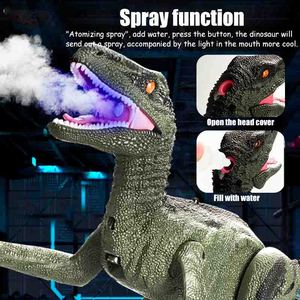 Realista Velociraptor Roy modelo inalámbrico infrarrojo <span class=keywords><strong>Control</strong></span> remoto multifuncional caminar dinosaurio <span class=keywords><strong>Robot</strong></span> Juguete plástico - Product Image 3