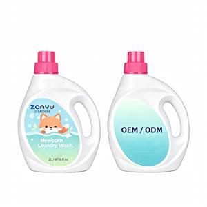 Etichetta privata 2L senza germi neonata lavare il bucato liquido di alta qualità <span class=keywords><strong>detersivo</strong></span> per bucato per uso domestico - Product Image 2