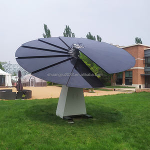Fleurs solaires paysagères, production d'énergie photovoltaïque, système solaire intelligent à panneaux solaires en forme de tournesol - Product Image 3