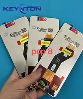 Pantalla LCD para Teléfono Tecno Pop 8, Pantalla LCD para Teléfono Móvil BG6, Pantalla LCD para Spark Go 2024