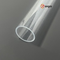 Tube en acrylique PMMA transparent extrudé de 40 mm pour paillettes laser, idéal pour la décoration intérieure, publique ou l'éclairage LED