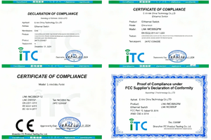 Convertidor de Medios Industrial Mini E-link de 2 Puertos Gigabit PoE+ con Ranura SFP de 30W, Carcasa de Aluminio para Entornos Hostiles, Fibra Óptica de <span class=keywords><strong>Red</strong></span> - Product Image 6