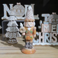 Statue de Casse-Noisette de Noël 180 cm, Sculpture en Résine Faite à la Main, Thème Feng Shui Halloween Anime pour Décoration Intérieure, Fête des Mères