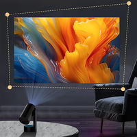 2025 LCD projecteur intelligent HP40 mise au point automatique 720P écran sans fil 230ANSI HDR 4K Home cinéma cinéma WIFI Android projecteurs