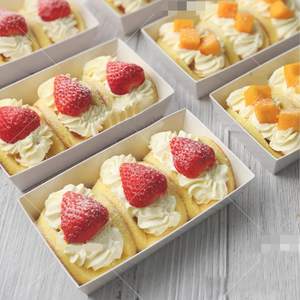 Cajas de Embalaje Ecológicas Personalizadas de Cartón para Comida para Llevar, Sushi, Panadería, Donuts, Pasteles, Galletas, Cajas de Regalo - Product Image 2