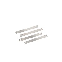 Fabrik-Lieferung Kabelbinder-Markierungsschild 19 X 89 X 0,4mm Edelstahl Mit Prägung