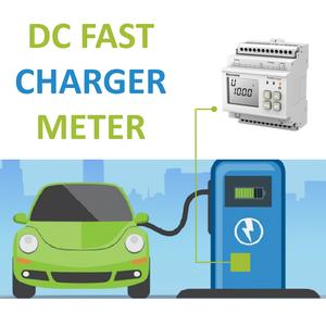 DC快速电动汽车充电站落地式双通道充电器千瓦时表 - Product Image 4