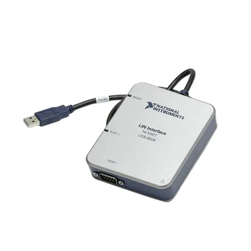 NI USB-8506 Original Single Port LIN High Speed CAN USB Interface 784663-01 NI-XNET Data Acquisition Card