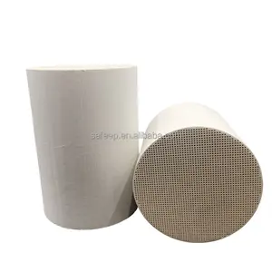Filtro antiparticolato diesel DPF ceramico a nido d'ape a flusso di parete per purificatore di scarico per veicoli diesel per impieghi gravosi