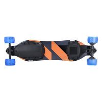 Longboard électrique à vitesse rapide 45 km/h, planche à roulettes électrique boostée pour adultes