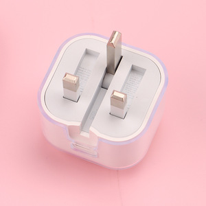 Hot-Bán 3D Dễ Thương Phim Hoạt Hình Anh Tiêu Chuẩn Ba Pins Sạc Bảo Vệ Với Cáp Phụ Kiện Cho Iphone 20W Sạc Nhanh Trường Hợp - Product Image 5