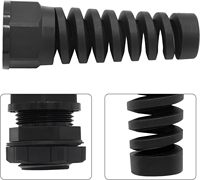 Protège-câble en nylon imperméable en spirale souple anti-frottement pour câbles – Vente en gros