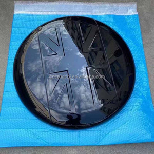 Copriruota di scorta nero lucido Union Jack per Land Rover <span class=keywords><strong>Defender</strong></span> 90 110 2020-2025, protezione ruota impermeabile in ABS - Product Image 4
