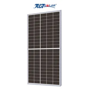 JS单晶182毫米560瓦半切太阳能电池板540瓦545瓦550瓦555瓦560瓦太阳能电池板单太阳能电池板