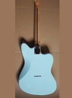 Guitare électrique Weifang Rebon 6 cordes gaucher TL en couleur bleu surf
