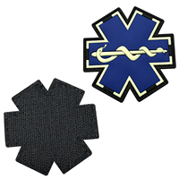 Étiquettes personnalisées en caoutchouc, Patch en Pvc souple, couture, vente en gros, pièces