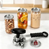 Scelleuse manuelle en acier inoxydable pour conserves et thé au lait – Outil de scellage domestique le plus vendu de Chine