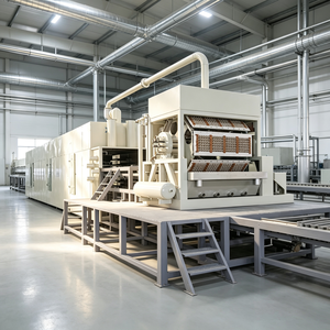 Máquina para Fabricar Bandejas <span class=keywords><strong>de</strong></span> Huevos a partir <span class=keywords><strong>de</strong></span> <span class=keywords><strong>Papel</strong></span> <span class=keywords><strong>y</strong></span> <span class=keywords><strong>Cartón</strong></span> Reciclados - Product Image 1
