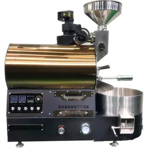 china best quality power-saving bean roasting and grinding machine coffee roaster