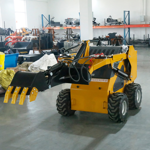 Versatile Mini Compact <b>Wheel</b> Front Skid Steer <b>Small</b> Track Engine High Efficiency Professional Construction - Product Image 1