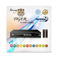 STRA TIGER TG-4980 + DVB S2 DVB-S2 avec récepteur TV Satellite TSHARE