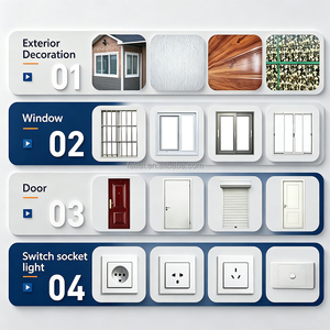 Casa Contenedor Desmontable <span class=keywords><strong>de</strong></span> 20 pies, Mini Oficina Modular <span class=keywords><strong>de</strong></span> Lujo para Obras <span class=keywords><strong>de</strong></span> Construcción, Casa Contenedor Económica <span class=keywords><strong>de</strong></span> Acero, Casas Pequeñas - Product Image 5