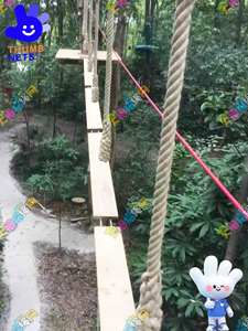 Trẻ Em Của Sân Chơi Ngoài Trời Thiết Bị Rừng Vượt Qua Mở Rộng Rừng Phiêu Lưu Cây Leo Núi Ma Thuật <span class=keywords><strong>Net</strong></span> Cho Trẻ Em - Product Image 5