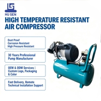 Moteur de pompe industriel portable à double cylindre à piston, AC 220V monophasé 2.2KW, lubrifié, Core Air V2047-50L