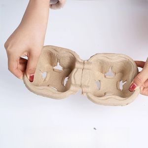 Portavasos Desechable para 2/4 Vasos, Portavasos Ecológico para Café, Portavasos para Bebidas para Llevar para Cafeterías y Restaurantes - Product Image 3