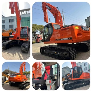 Doosan รถตัก DX225ไฮดรอลิกมือสองอุปกรณ์ขุดดินสภาพดี - Product Image 5