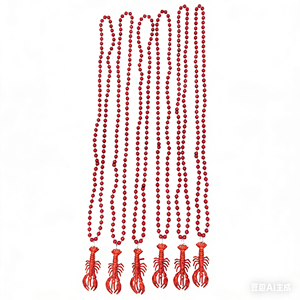 Crawfish Boil Beaded Necklaces - Party Supplies & Mardi Gras Costume Accessories