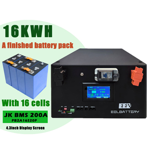 แบตเตอรี่ลิเธียมไอรอนฟอสเฟต EEL 15kWh 16kWh eve 48V ชุดแบตเตอรี่แบบชาร์จได้ แบตเตอรี่สำรองพลังงานแสงอาทิตย์ - Product Image 2