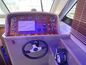 Yate de Lujo de Fibra de Vidrio <span class=keywords><strong>ZM</strong></span> de 11.1m y Barco de Pesca con Motor Fuera de Borda de 90HP, Control Remoto, Motor de Gasolina, Velocidad de 11.0 Nudos - Product Image 2