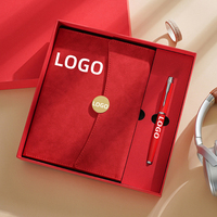 Coffret Cadeau d'Entreprise Haut de Gamme Personnalisé – Carnet A5 en Cuir PU avec Stylo – Petits Cadeaux Promotionnels en Gros pour Entreprises