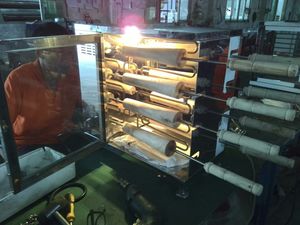 Nueva Máquina Eléctrica <span class=keywords><strong>para</strong></span> Hacer Bizcochos de Chimenea Winner EB-550 con 1 Año de Garantía, <span class=keywords><strong>para</strong></span> Uso en Panaderías, Fácil de Operar, 8 Bandejas Deslizantes - Product Image 3