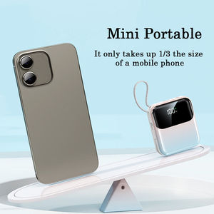 พาวเวอร์แบงค์ชาร์จเร็วคุณภาพสูง 10000mAh ขนาดพกพา พร้อมสายชาร์จในตัว - Product Image 6