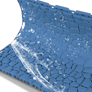 แผ่นปูพื้นพีวีซีกันลื่นแบบประกบกันลื่นสำหรับห้องครัวห้องน้ำระเบียงสระว่ายน้ำพื้นโรงยิม - Product Image 3