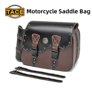 Accessoires de moto, sacoche de selle de moto, paire de sacoches latérales, ajustement universel, Cruiser Touring, boîte de rangement, Davidson - Product Image 1